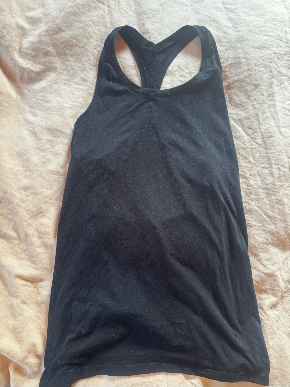 Athleta Black Racerback Performance Tank